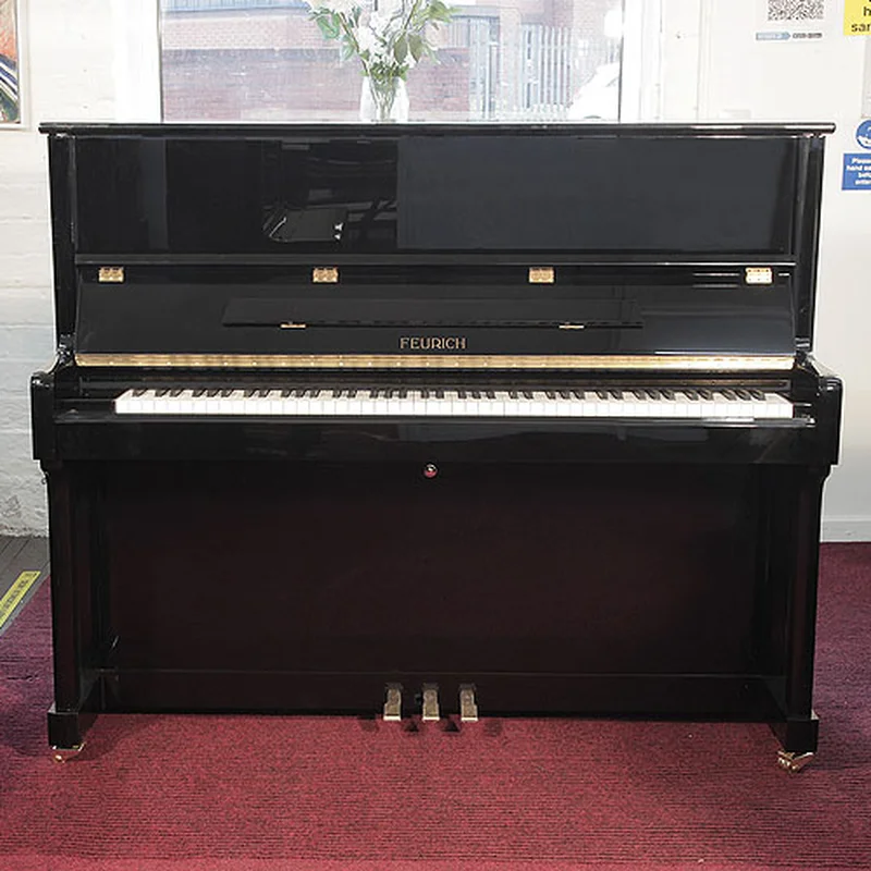 FEURICH 122 Universal (Black Satin - Brass)