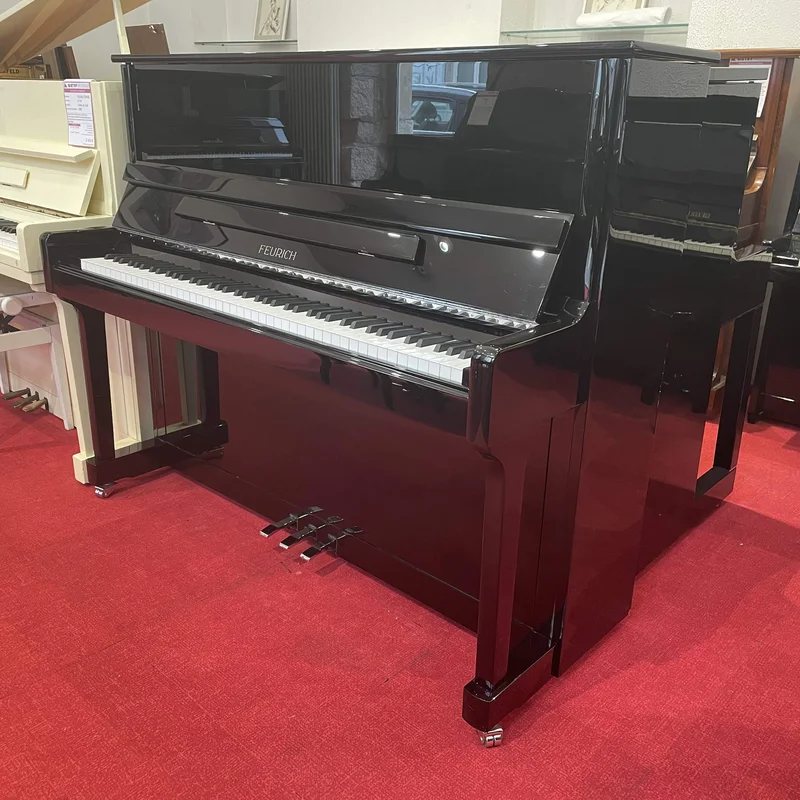 FEURICH 122 Universal (Black Satin - Brass)