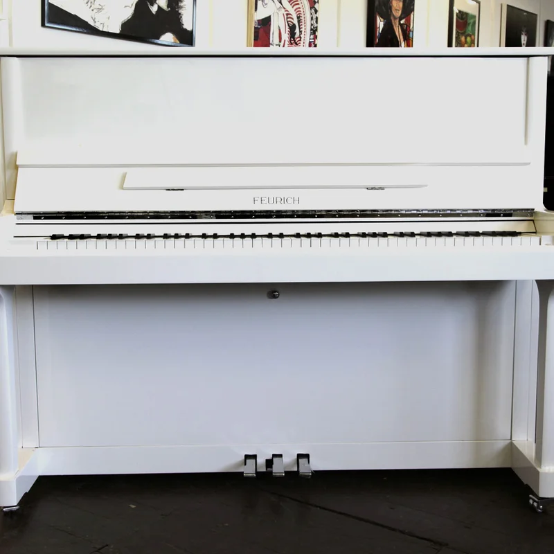 FEURICH 122 Universal (White Polished - Chrome)