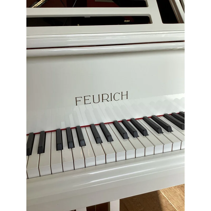 FEURICH 162 - "DYNAMIC I" (White Polish & Brass)