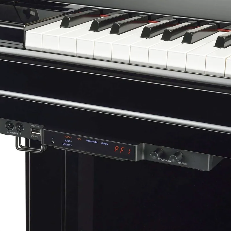 Prince's Purple Yamaha C7X SH Silent