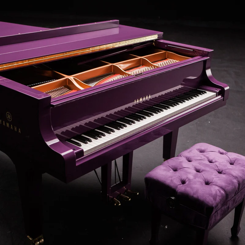Prince's Purple Yamaha C7X SH Silent