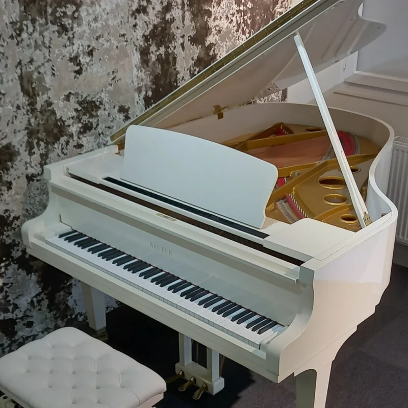 Sauter Delta 185 | Salon Grand Piano (Satin Mahogany)