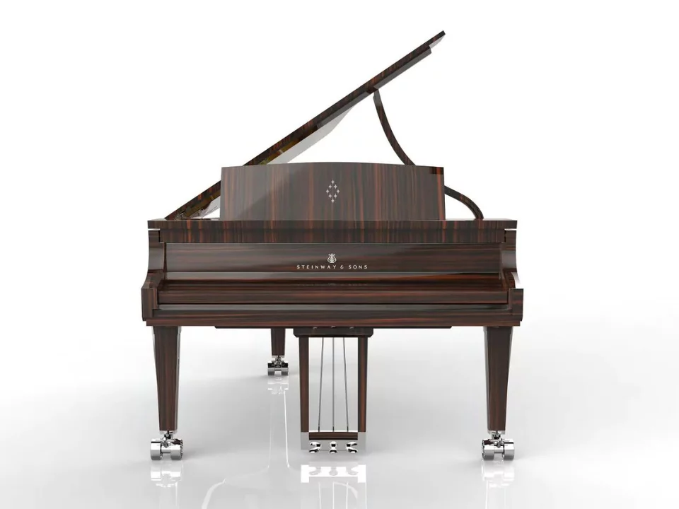 Steinway & Sons Black Dimond model D