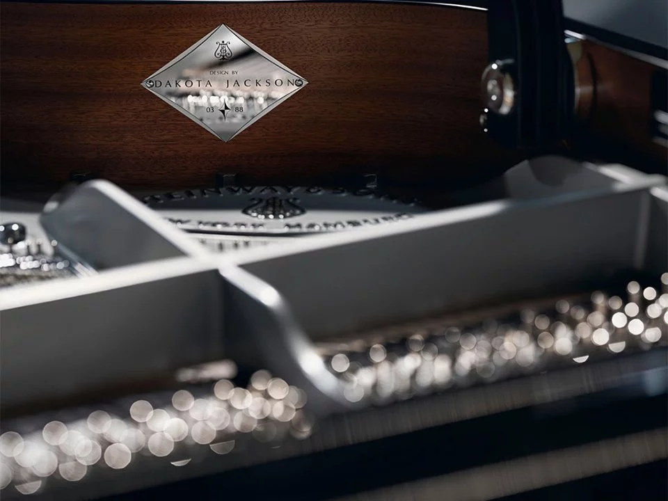 Steinway & Sons Black Dimond model D