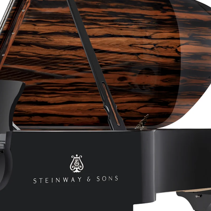 STEINWAY MODEL O-180 (Macassar & Polish Ebony)