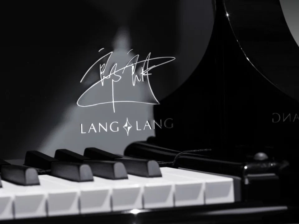 Steinway & Sons Black Dimond model B