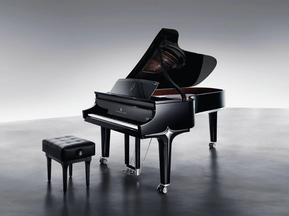 Steinway & Sons Black Dimond model B