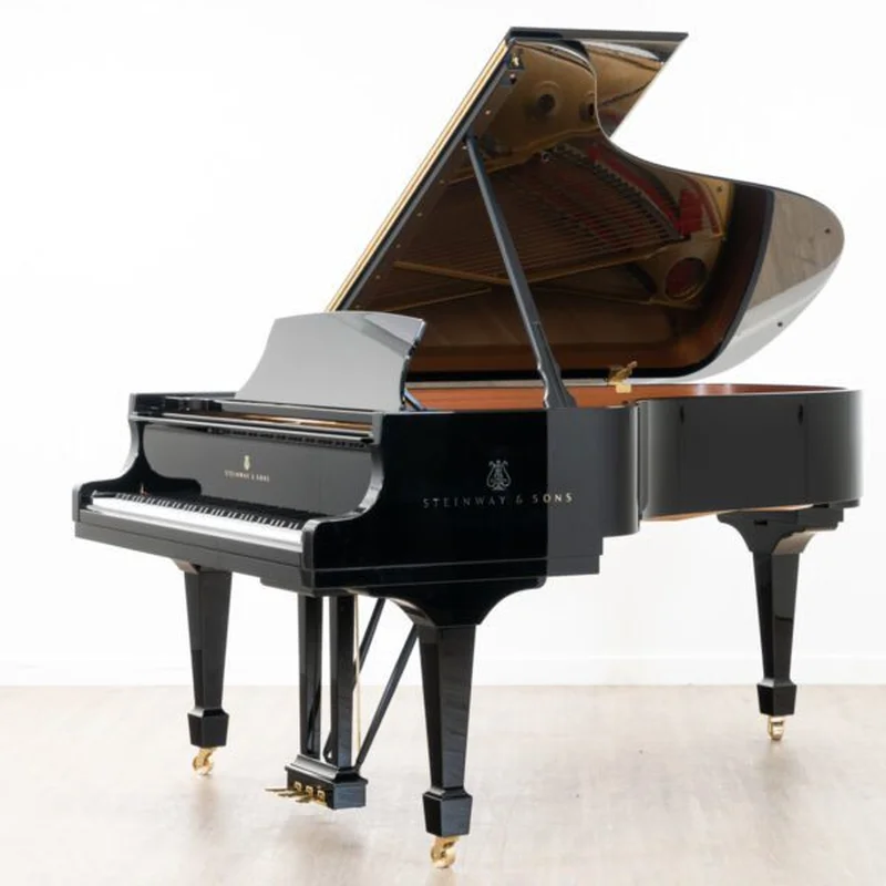 Steinway & Sons Black Dimond model B