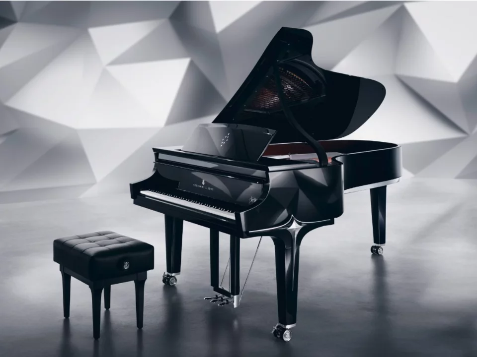 Steinway & Sons Black Dimond model B