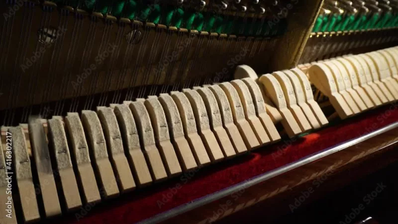 Cao Su Chặn Dây Piano: "Phù Thủy" Giúp "Ghìm Cương" Âm Thanh Thô Ráp & Bảo Vệ Dâ