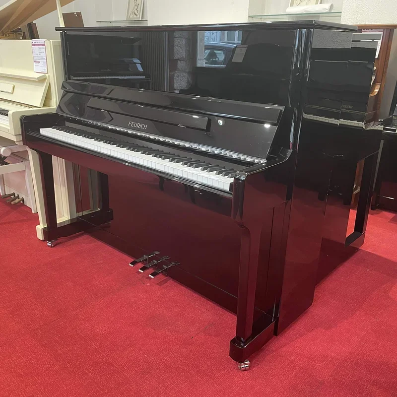 Reviews FEURICH 122 Universal (Black Satin - Brass)