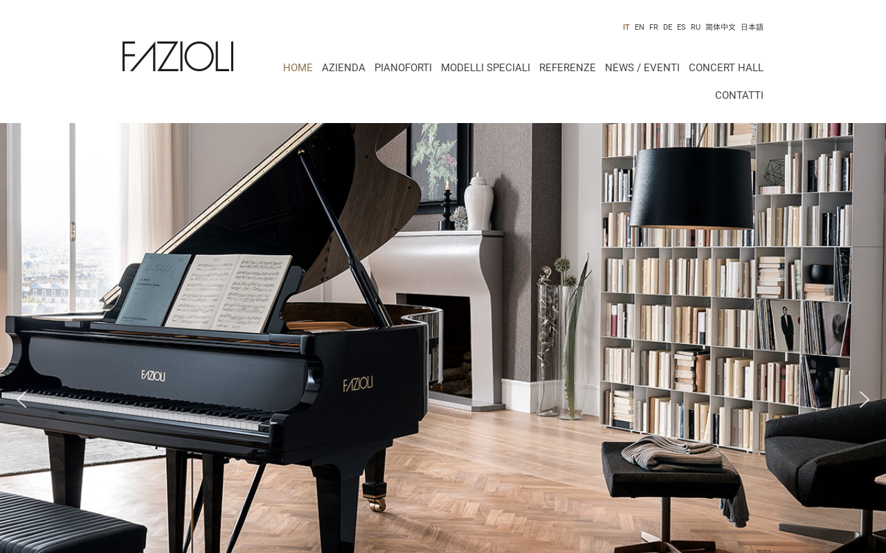 Fazioli - Thương Hiệu Piano Đẳng Cấp Thế Giới