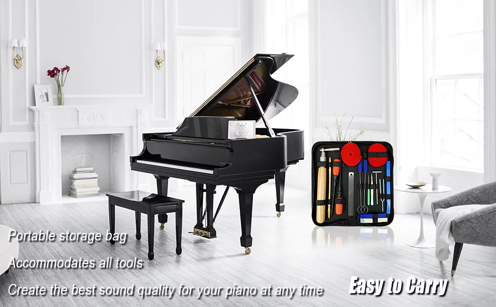 Bộ công cụ lên dây piano chuyên nghiệp