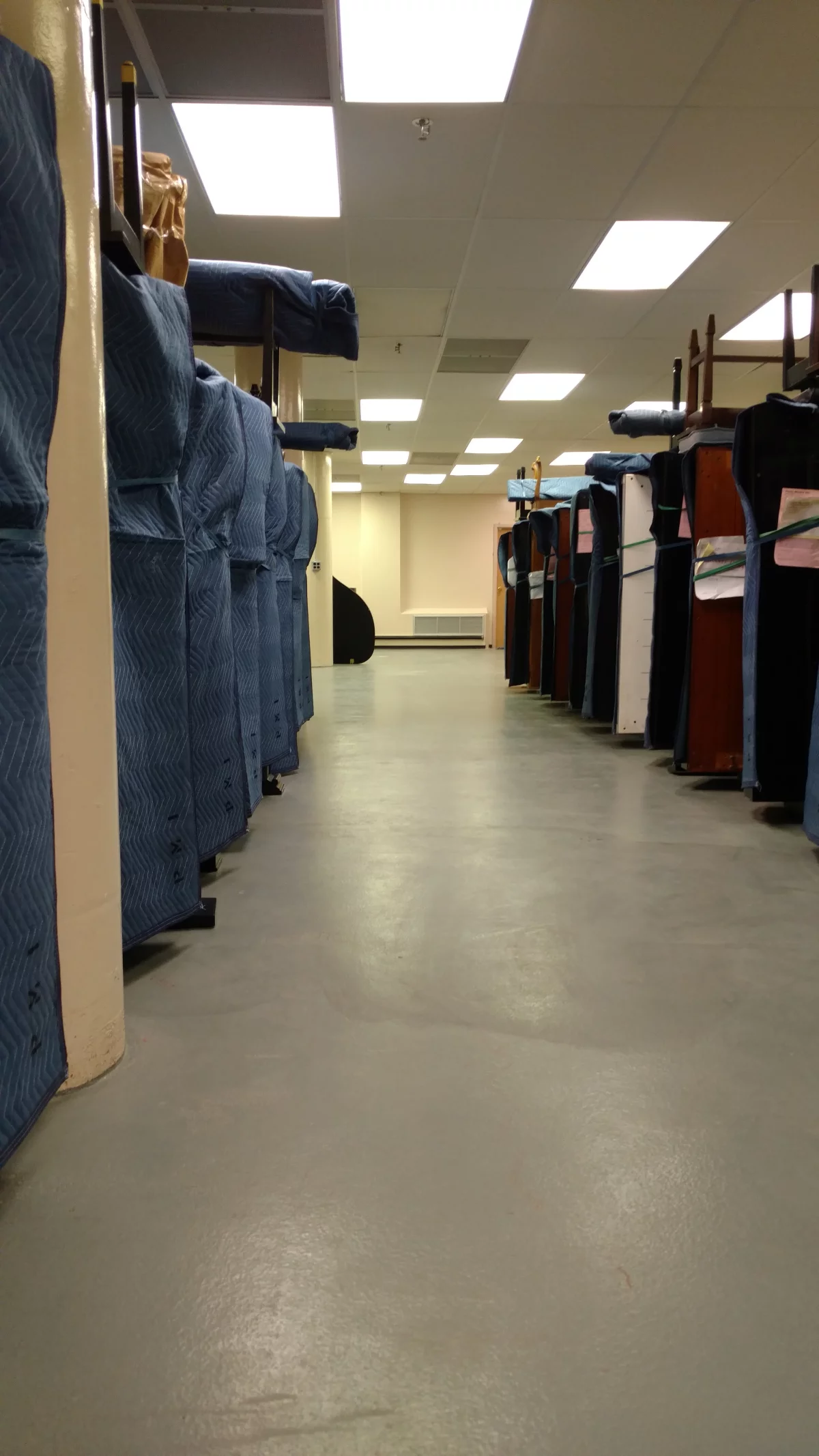 Kho lưu trữ piano kiểm soát nhiệt độ