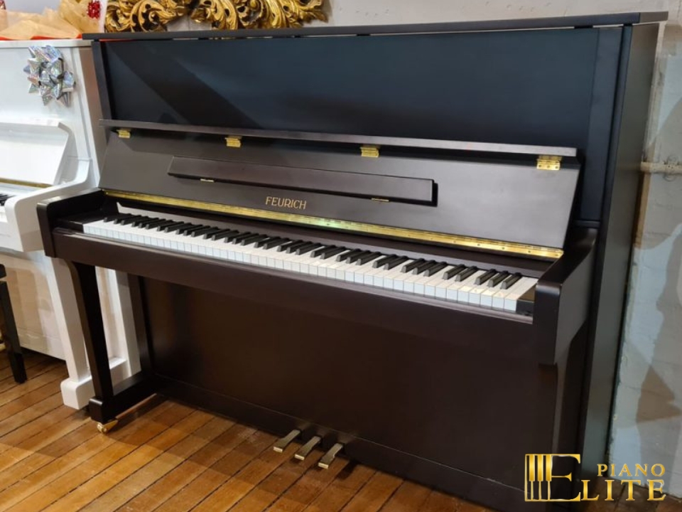 FEURICH 122 Universal (Black Satin - Brass)