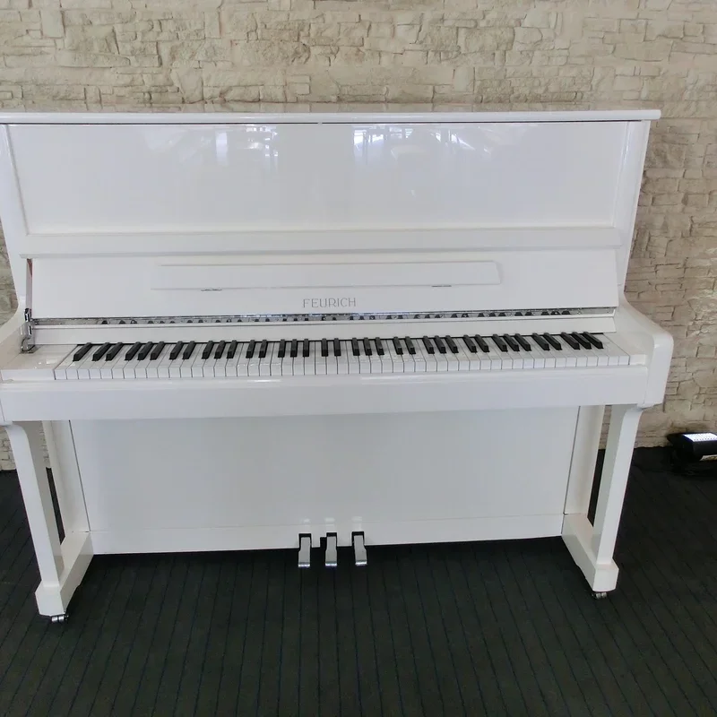 FEURICH 122 Universal (White Polished - Chrome) - Chi tiết 2