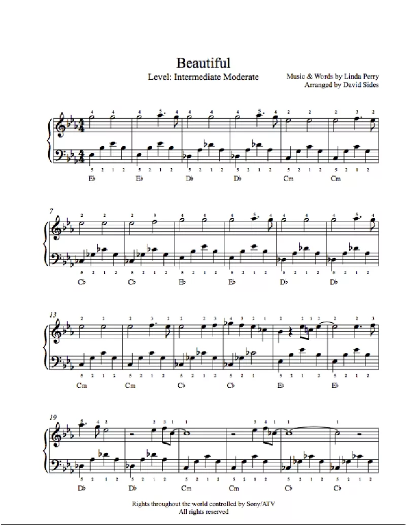 Bản nhạc piano