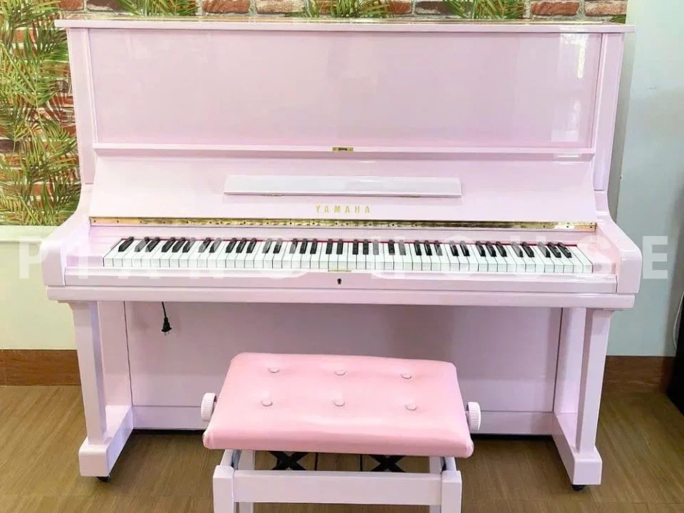 YAMAHA U3H Pink Pastel - Chi tiết 2