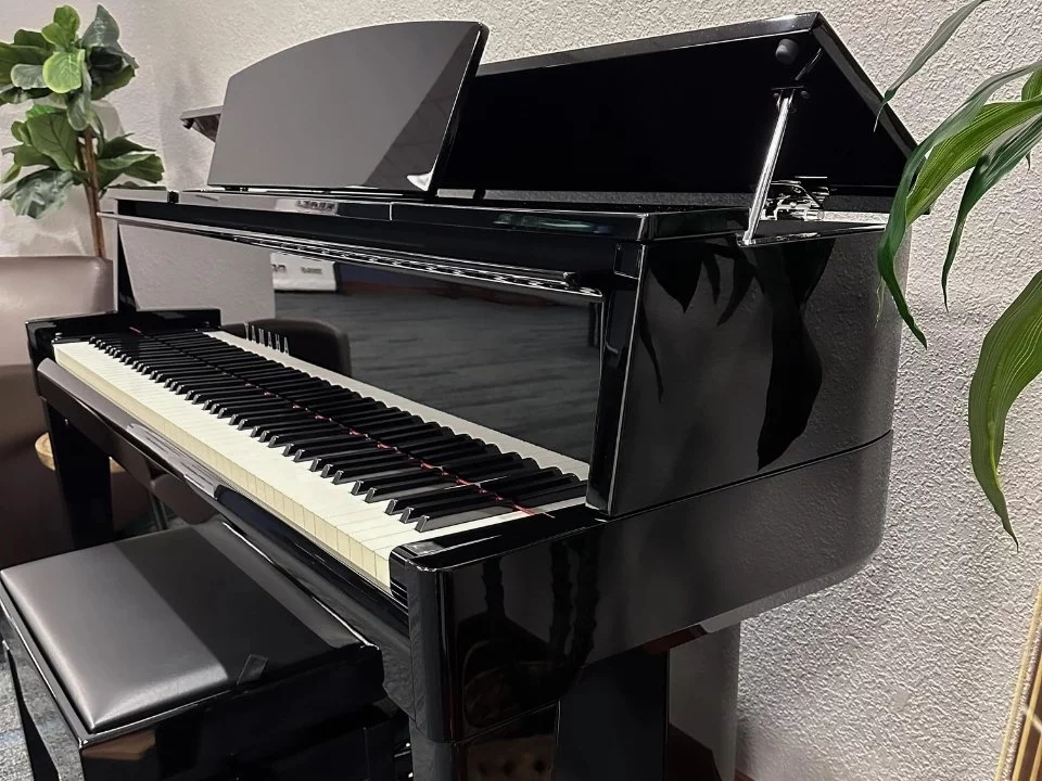 AVANT GRAND N2 (NEW) – Mặt sau và hệ thống dây đàn Yamaha