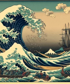 The Great Wave Off Kanagawa
