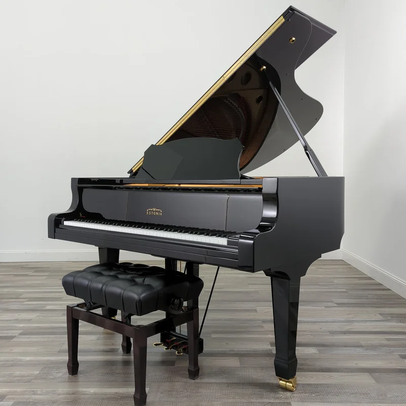 Đàn piano Estonia Estonia L210 Polish Ebony – Chi tiết bàn phím