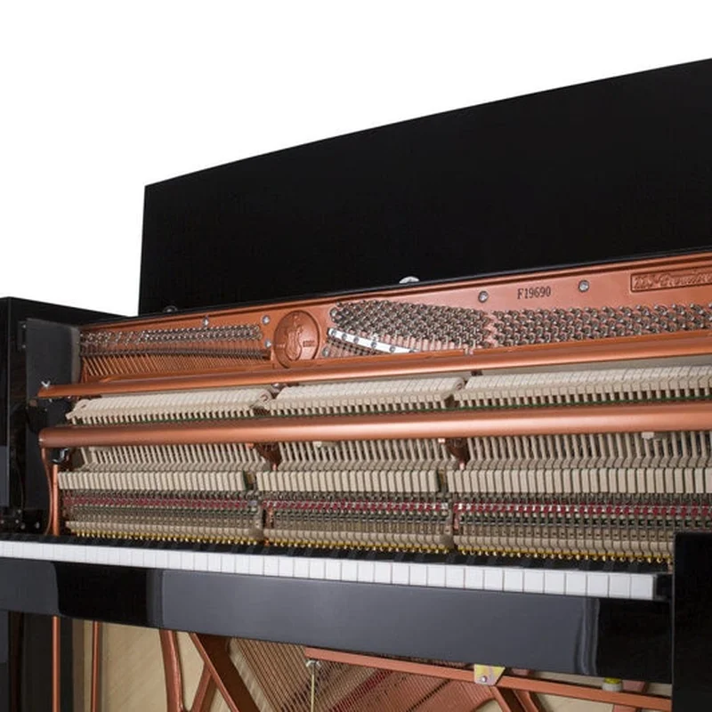 FEURICH 122 Universal (Black Polished - Chrome) - Elite Piano