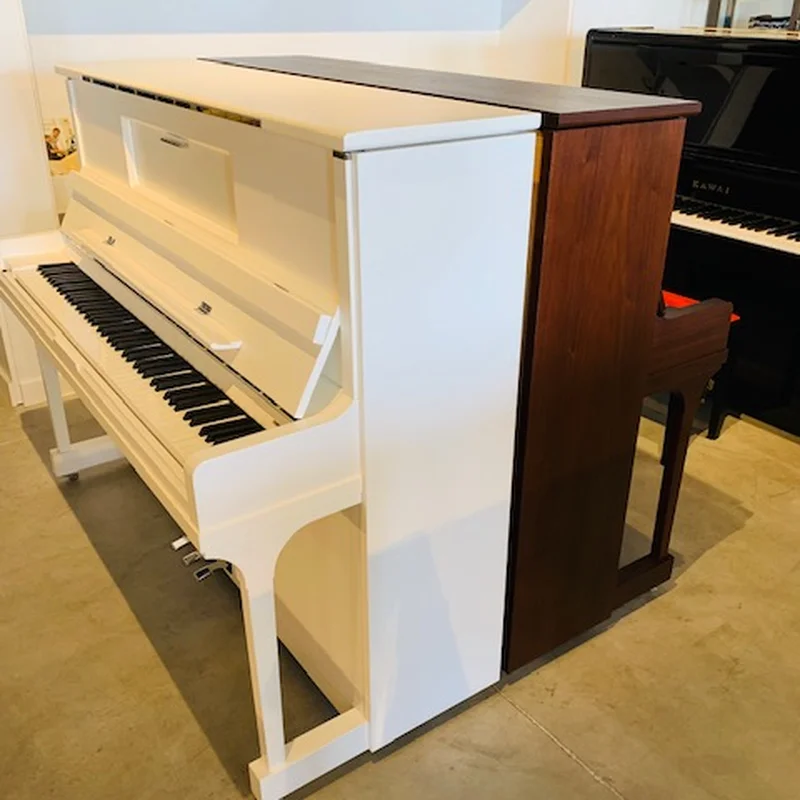 FEURICH 123 Vienna White Polish (Made in Austria) - Elite Piano