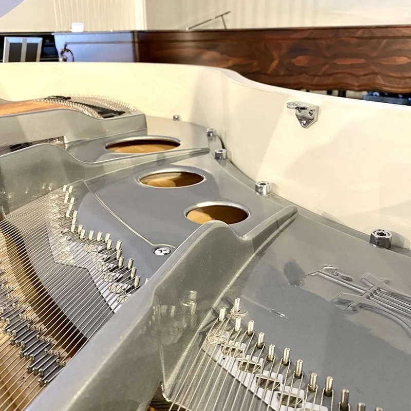 FEURICH 162 - "DYNAMIC I" (White Polish & Chrome) - Elite Piano