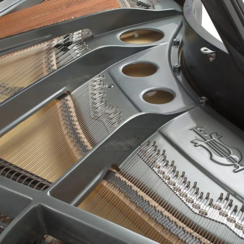 FEURICH 179 - "DYNAMIC II" (Black Polish & Chrome) - Elite Piano