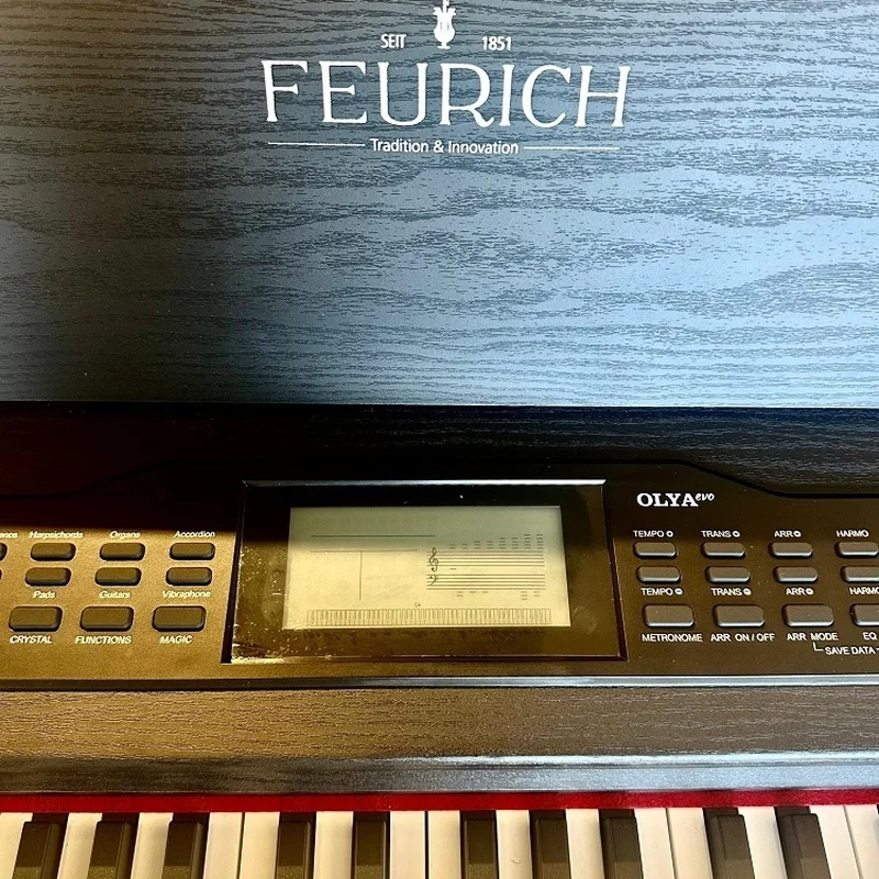 FEURICH OLYA EVO Black (Feurich Digital) - Elite Piano