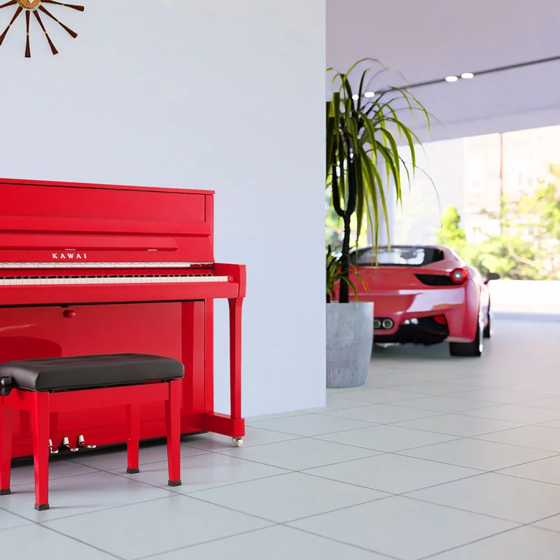 KAWAI K-200 Red Edition - Elite Piano
