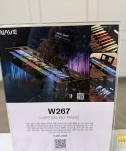 Wave W267 LED Key | Phím piano led độc đáo (trắng & đen)