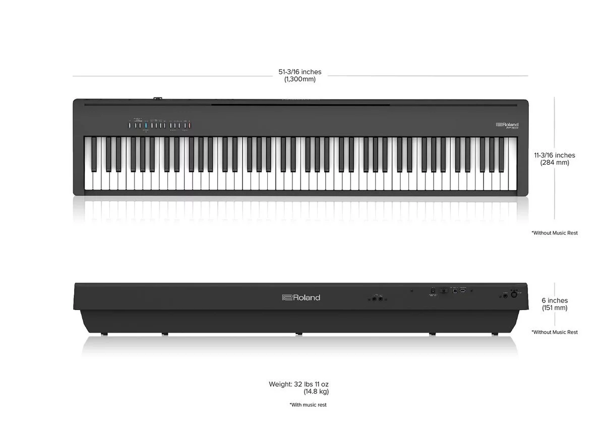 ROLAND FP-30X BK - Elite Piano