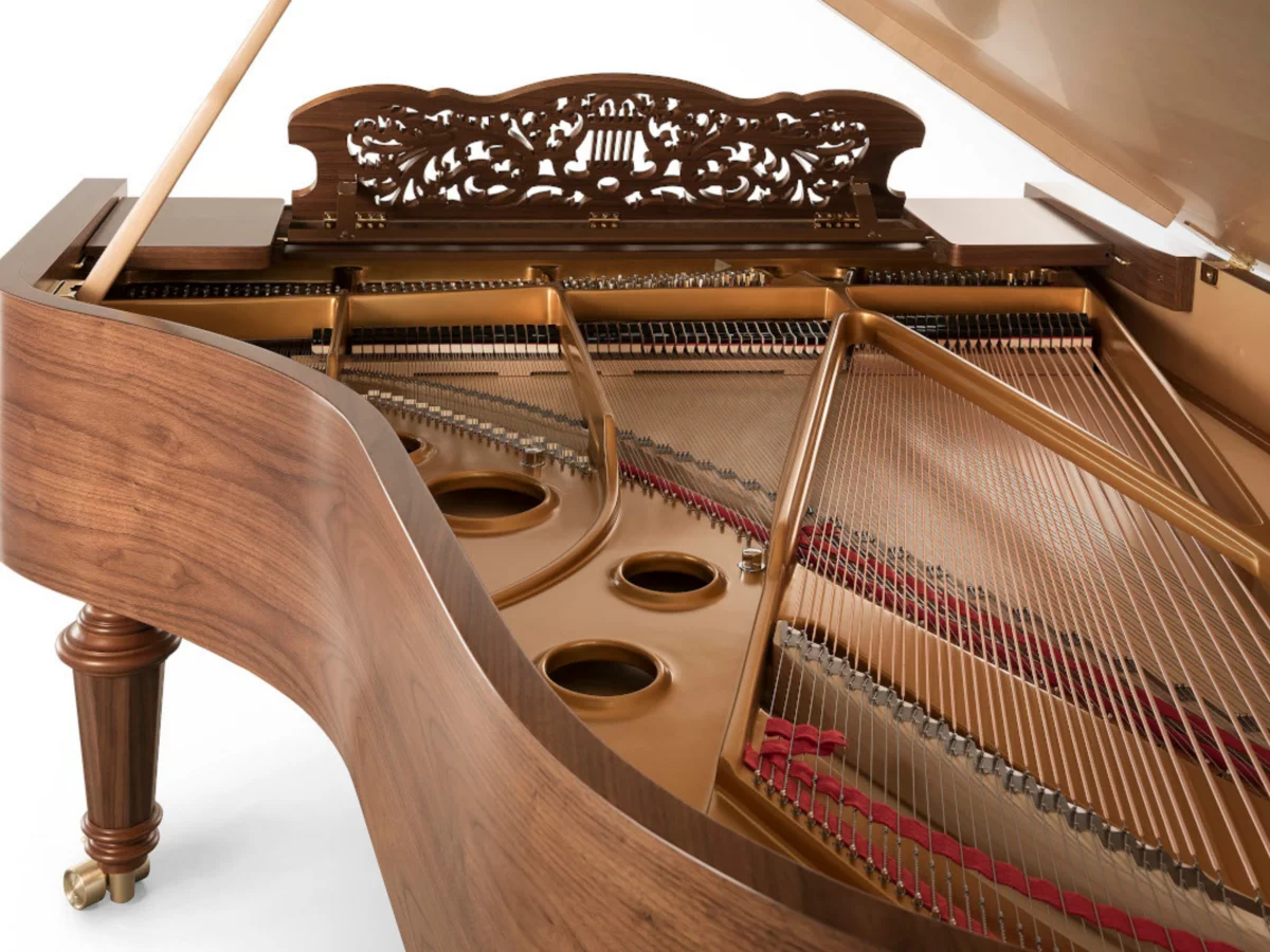 Review Fazioli Walnut Strauss – Hình ảnh thực tế tại showroom Elite Piano