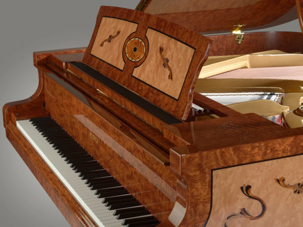 Đàn piano Petrof Madrona – Chi tiết bàn phím