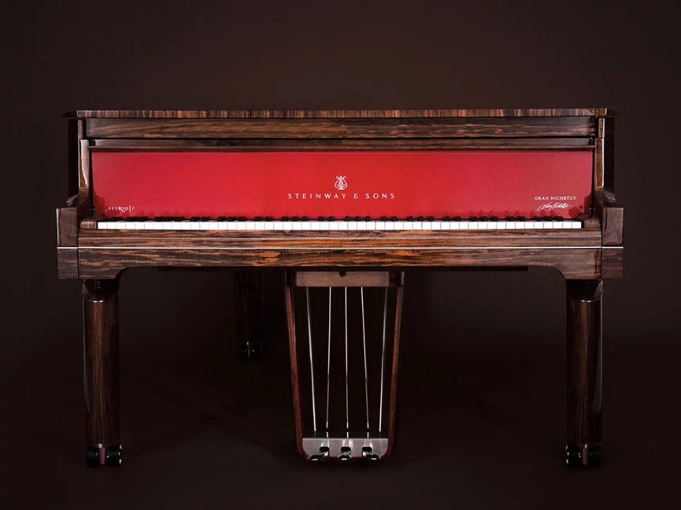 Đàn piano Steinway & Sons Steinway & Sons Gran Nichetto (The Walnut Venner) – Chi tiết bàn phím