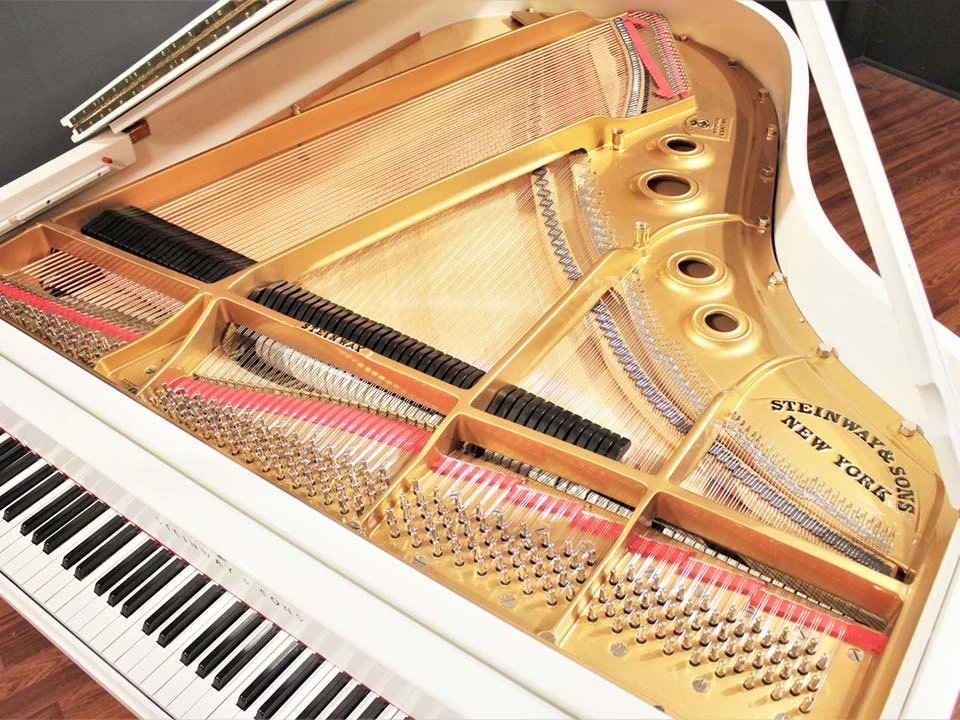 STEINWAY MODEL O (Trắng) - Elite Piano