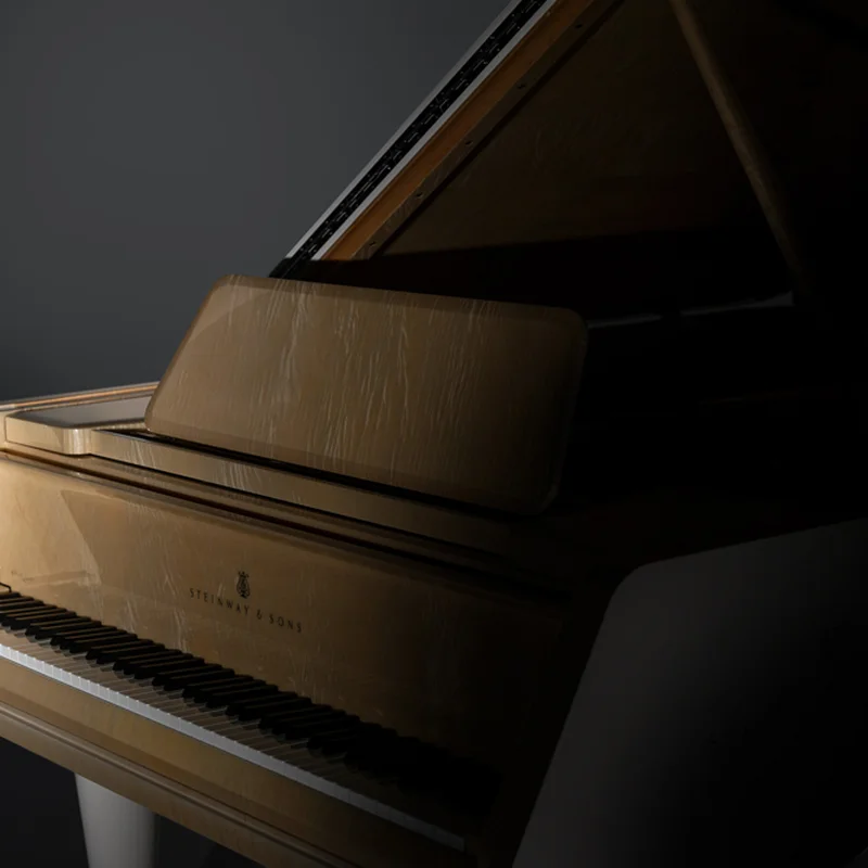 Steinway & Sons Noé Limited Edition (Deep Burgundy Red)
