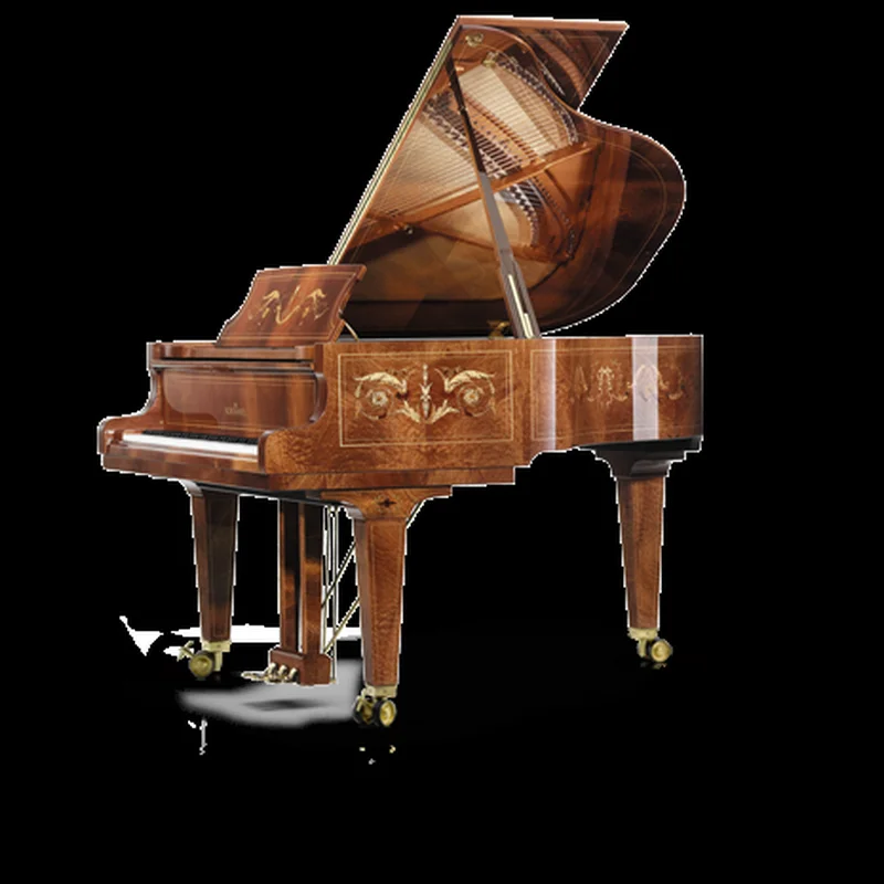 Review Tradition Intarsie Harfe – Hình ảnh thực tế tại showroom Elite Piano