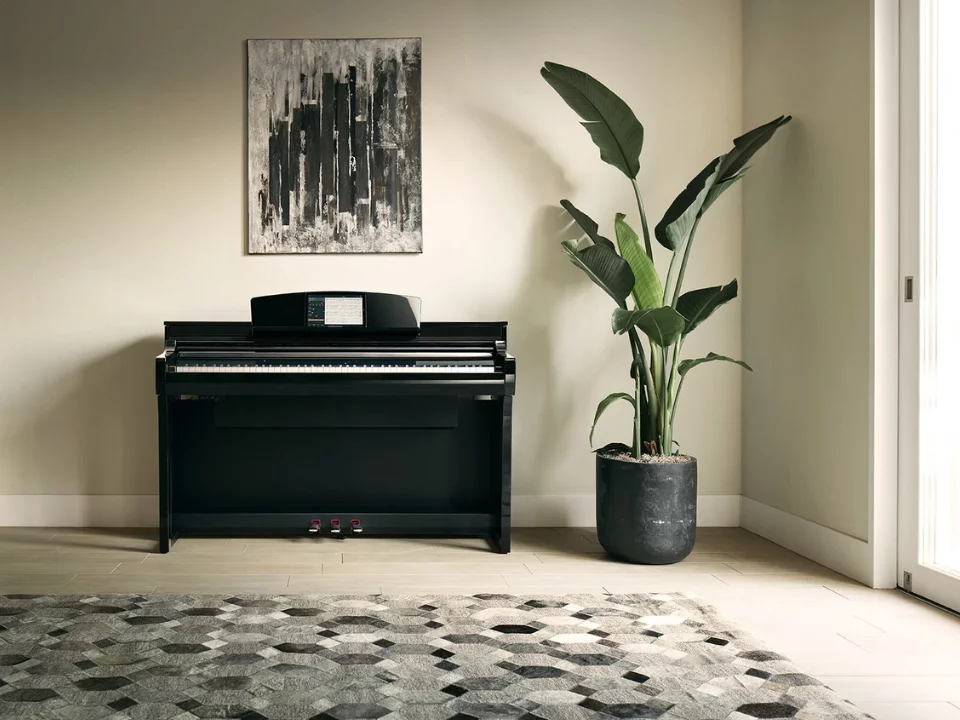 Đàn piano Yamaha YAMAHA CSP-275 B – Chi tiết bàn phím