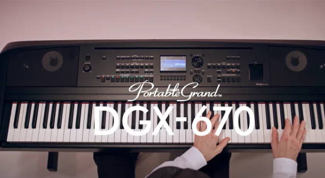 YAMAHA DGX-670 B